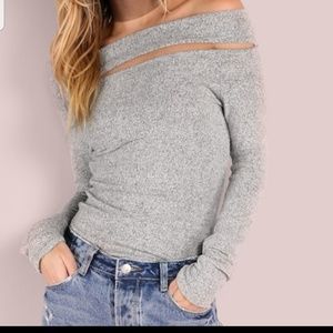 Brushed Off Shoulder Top
